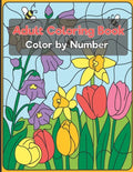 Color by Number Adult Coloring Book: Beautiful Large Print Color By Number Animals, and Flowers Adult Coloring Book - Paperback