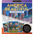 America the Beautiful Coloring Book: Color Famous Cityscapes and Landmarks in the Whimsical Style of Folk Artist Eric Dowdle - Paperback