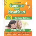 Summer Learning HeadStart, Grade 4 to 5: Fun Activities Plus Math, Reading, and Language Workbooks: Bridge to Success with Common Core Aligned Resourc - Paperback