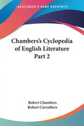 Chambers's Cyclopedia of English Literature Part 2 - Paperback
