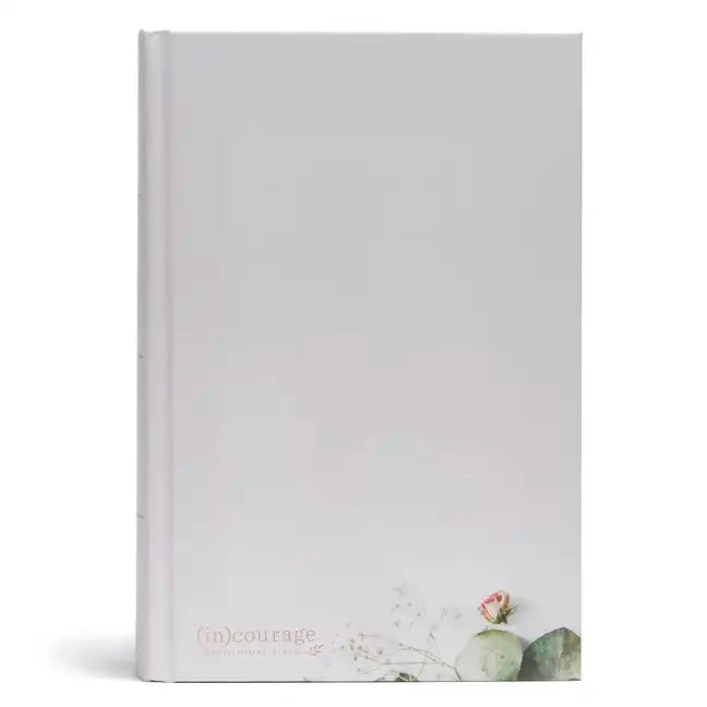 CSB (In)Courage Devotional Bible, Gray Hardcover - Hardcover