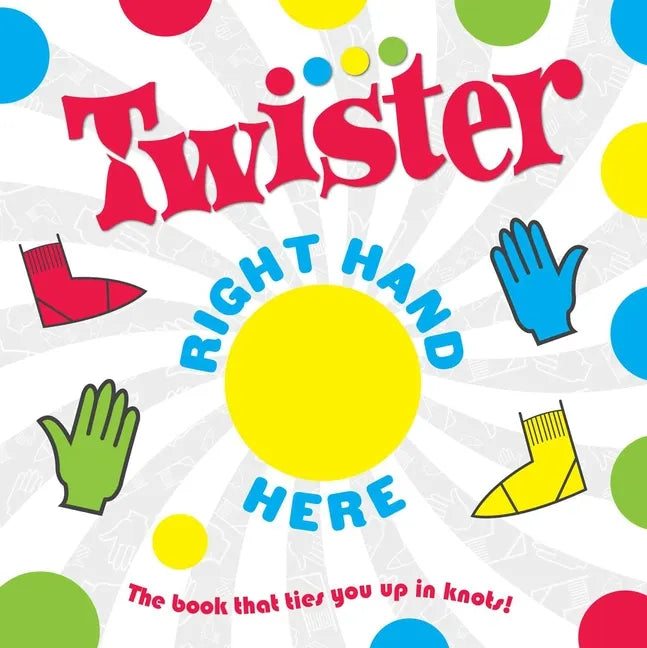 Hasbro Twister: Right Hand Here - Board Book