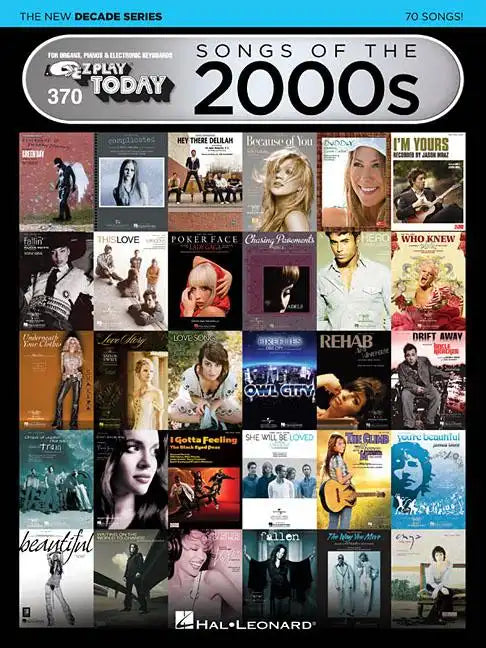 Songs of the 2000s - The New Decade Series: E-Z Play Today Volume 370 - Paperback