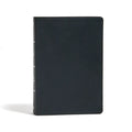 KJV Super Giant Print Reference Bible, Black Genuine Leather - Leather