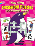 Fun with Crossword Puzzles Coloring Book - Paperback