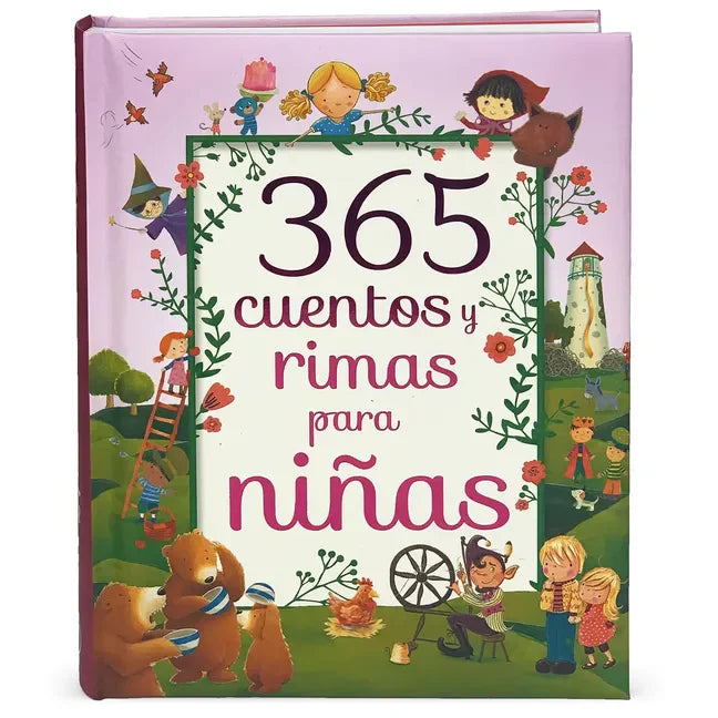 365 Cuentos Y Rimas Para Ninas - Hardcover