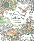 Woodland Watercolor: A Coloring Workbook - Paperback