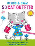 Design and Draw 50 Cat Outfits - Paperback