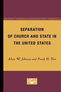 Separation of Church and State in the United States - Paperback