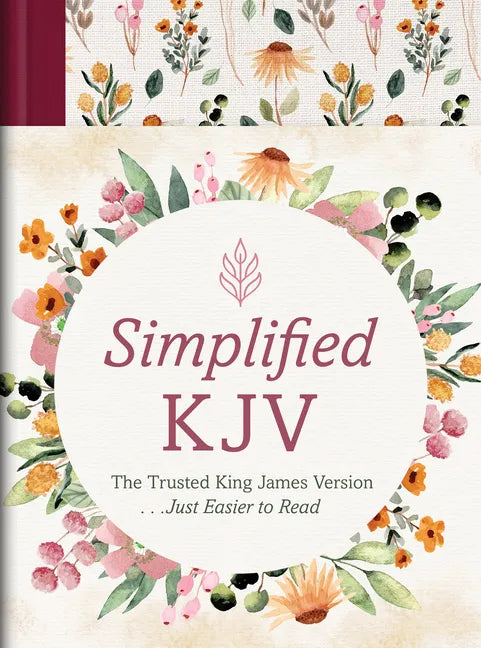 The Barbour Simplified KJV [Wildflower Medley] - Hardcover
