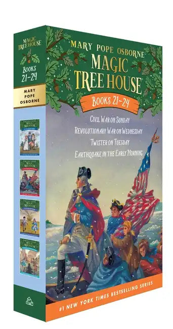 Magic Tree House Books 21-24 Boxed Set: American History Quartet - Paperback