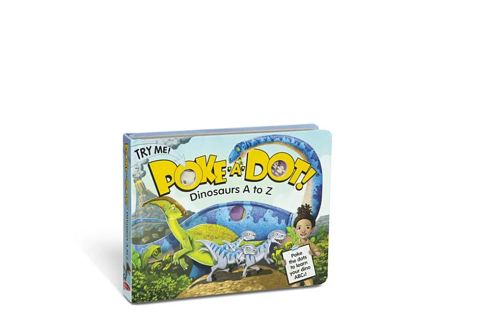 Poke-A-Dot: Dinosaurs A to Z - Board Book