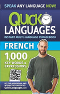 Quick Languages - English-French Phrasebook / Guide de conversation anglais-français - Paperback