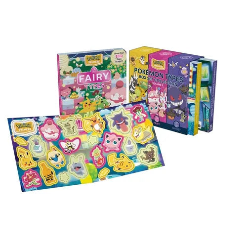 Pok駑on Primers Types: Box Set Collection Volume 2: Electric, Fairy, and Ghost - Paperback