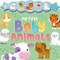 My First Baby Animals: A Sparkly Sound Button Book - Paperback