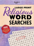 Reader's Digest Large Print Religious Word Search: 100 Easy-To-Read Brain-Challenging Christian Puzzles - Paperback
