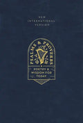 Niv, Psalms and Proverbs, Leathersoft Over Board, Navy, Comfort Print: Poetry and Wisdom for Today - Hardcover