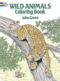 Wild Animals Coloring Book - Paperback