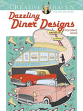 Creative Haven Dazzling Diner Designs Coloring Book - Paperback