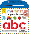 My First Wipe Clean: ABC: A Fun Early Learning Book for Kids to Practice Their Pen Control Skills - Board Book
