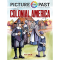 Picture the Past: Life in Colonial America: Historical Coloring Book - Paperback