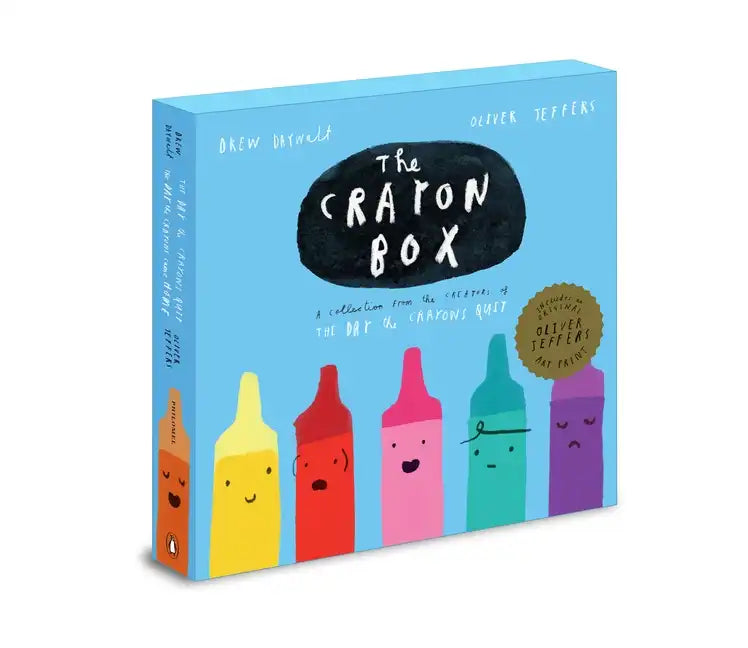 The Crayon Box: The Day the Crayons Quit Slipcased Edition - Hardcover