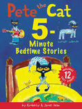 Pete the Cat: 5-Minute Bedtime Stories: 12 Bedtime Stories in 1 Book - Hardcover
