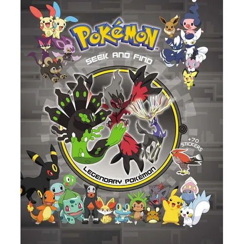 Pok駑on Seek and Find: Legendary Pok駑on - Hardcover