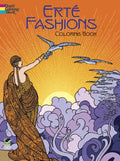 Erte Fashions Coloring Book - Paperback