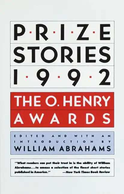 Prize Stories 1992: The O. Henry Awards - Paperback
