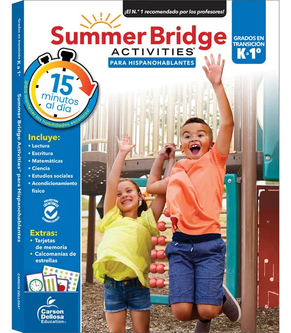 Summer Bridge Activities Spanish K-1, Grades K - 1 - Paperback
