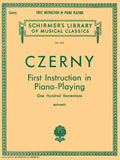 First Instruction in Piano Playing (100 Recreations): Schirmer Library of Classics Volume 445 Piano Technique - Paperback