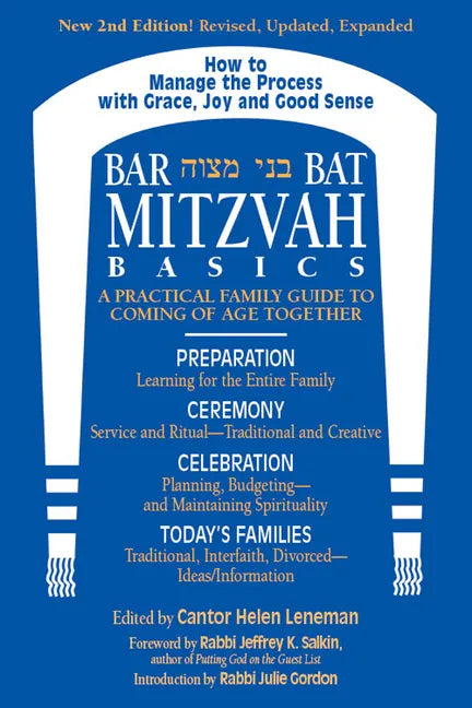 Bar/Bat Mitzvah Basics 2/E: A Practical Family Guide to Coming of Age Together - Hardcover