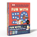 Fun Activity Books for Kids Box Set: 3 Activity Books to Learn about 50 Us States, National Parks, and Oceans and Seas (Perfect Gift for Kids Ages 6-1 - Paperback