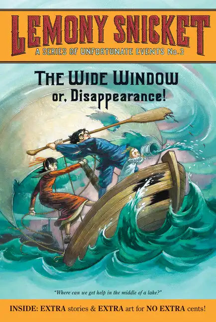 A Series of Unfortunate Events #3: The Wide Window - Paperback