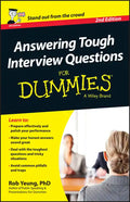 Answering Tough Interview Questions for Dummies - UK - Paperback