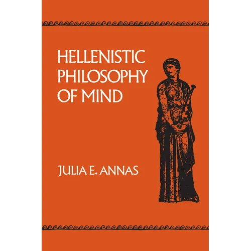 Hellenistic Philosophy of Mind: Volume 8 - Paperback