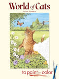 World of Cats to Paint or Color - Paperback