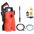 Electric High Pressure Washer 1740PSI Max 2.6GPM Powerful Car Washer Pressure Cleaner with Adjustable Spray Nozzle Soap Dispenser IPX5 Waterproof for