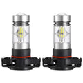 2PCS 1100LM 100W 5202 H16 LED Fog DRL Light Bulb IP68 Waterproof 20 2835 LEDs 360° Beam Angle 6000K White