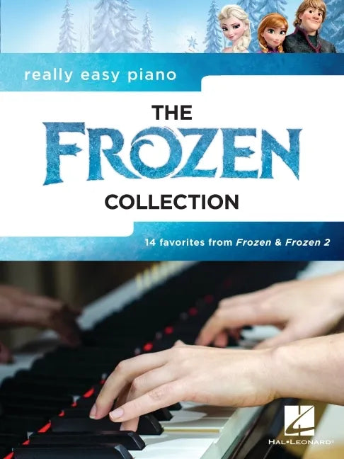 Really Easy Piano: The Frozen Collection - 14 Favorites from Frozen and Frozen 2 with Lyrics - Paperback