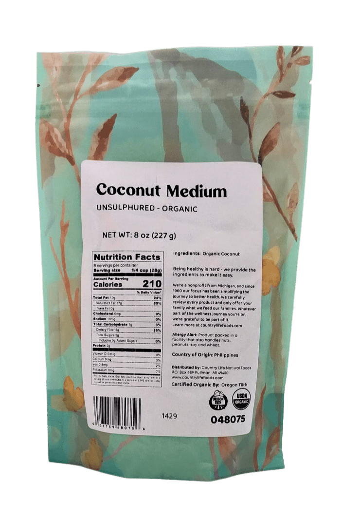 Coconut, Medium, Organic