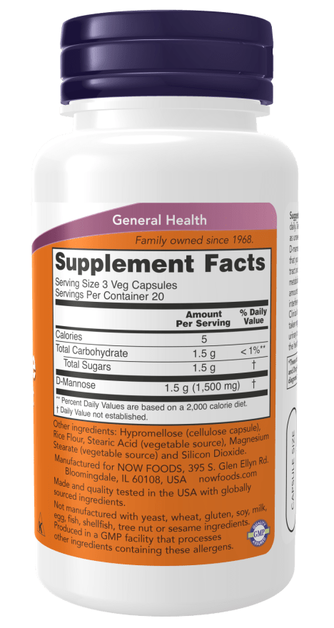 D-Mannose 500 mg