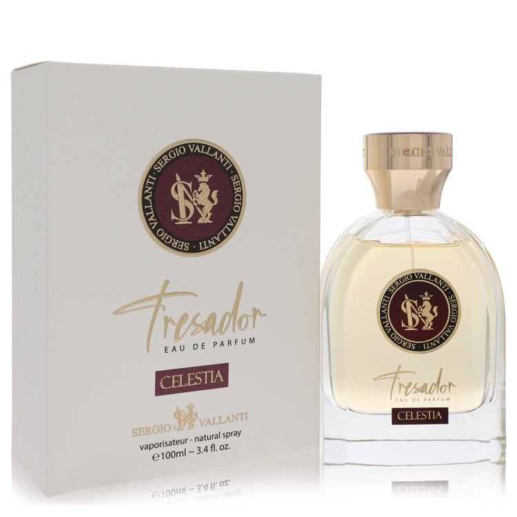 Dumont Tresador Celestia by Dumont Paris Eau De Parfum Spray (Unisex) 3.4 oz for Men
