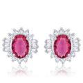 Chrisalee 3.3ct CZ Classic Stud Earrings