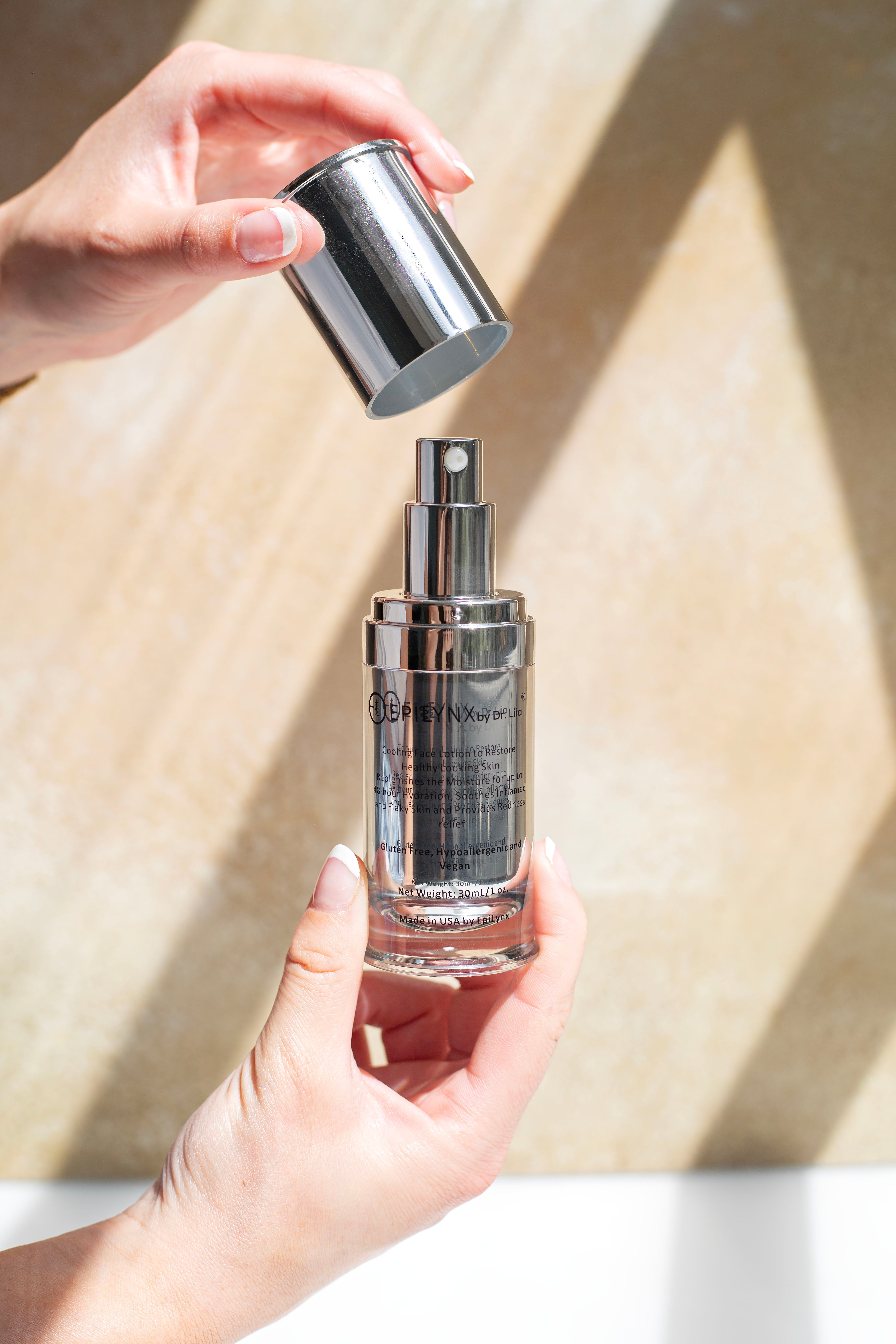 Lightweight Face Moisturizer for Sensitive & Dry Skin – Calming & Hydrating