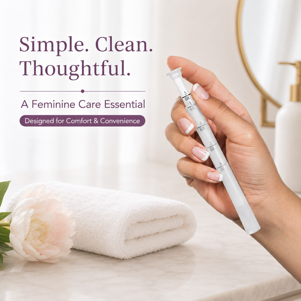 Disposable Vaginal Cream Applicators for Premarin, Estrace & many others (30ct)