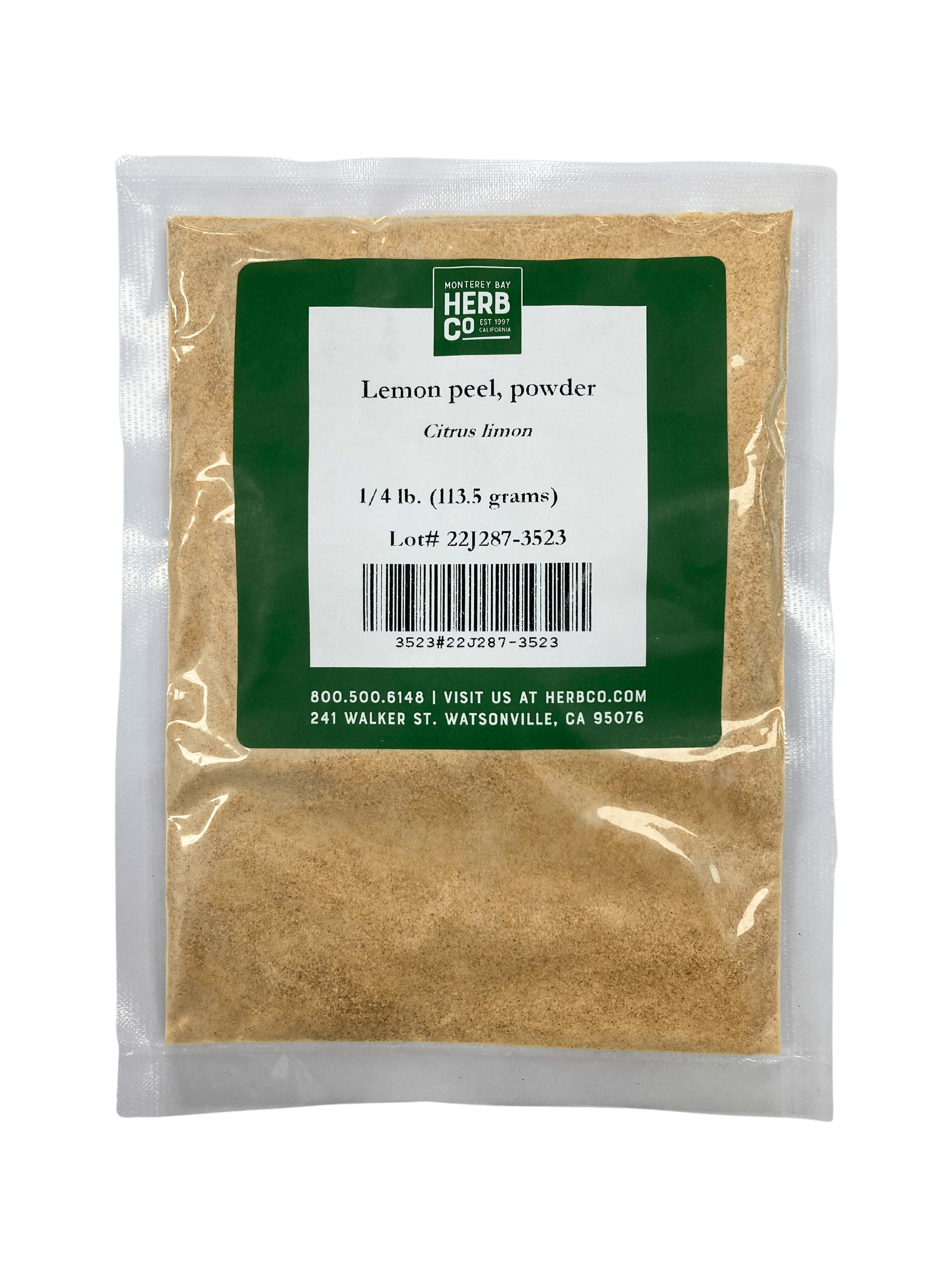 Lemon Peel Powder