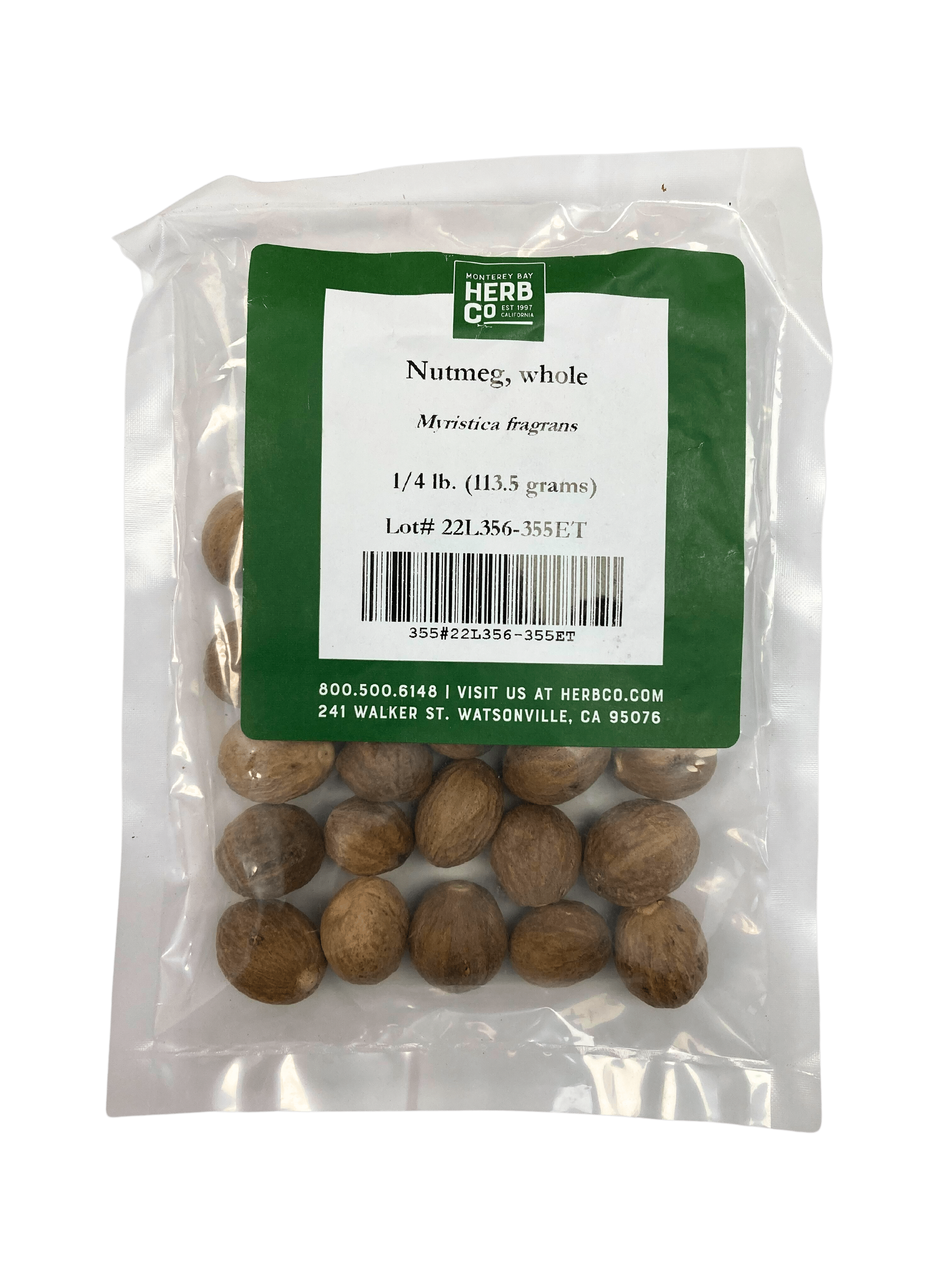 Nutmeg, Whole