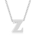 Finish Initial Z Pendant